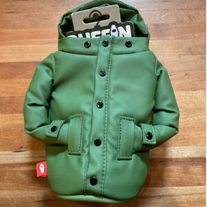 Puffin the Raincoat Beverage Sleeve olive green